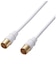 エレコム　1.5m アンテナケーブル SS/2C ホワイト OBTCSS2C15WH