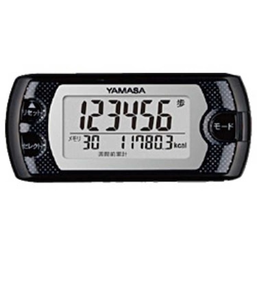 山佐時計計器　歩数計 パールブラック EX500B