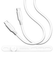 ラスタバナナ　USB-C ⇔ USB-Cケーブル [充電 /転送 /1.0m /PD100W /USB3.2Gen2(10Gbps)] ホワイト C210CACC5A02WH