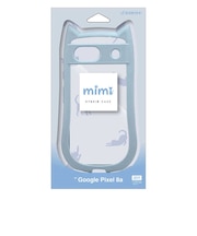 ラスタバナナ　Google Pixel 8a ﾈｺﾐﾐｹｰｽ mimi TPU×PC ﾌﾞﾙｰ 7926PXL8AHPSBL
