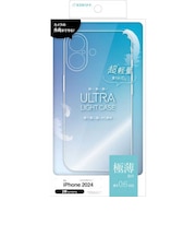 ラスタバナナ iPhone 16 極薄設計PCケース 0.6mm クリア 8105IP461PCCL