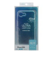 ラスタバナナ iPhone 17e/16e ULTRA LIGHT 極薄設計PCケース 0.6mm クリア 8690IP5EPCCL