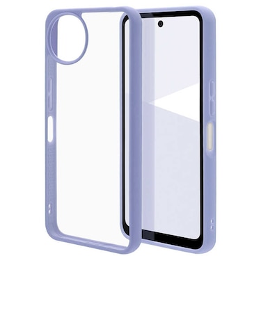 ラスタバナナ　AQUOS wish5 FLEXGUARD TPU×PC ﾌﾞﾙｰ×ｸﾘｱ ﾌﾞﾙｰ 8817AW5HPBL