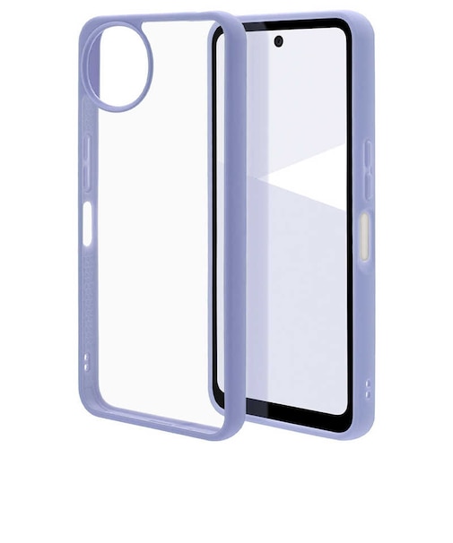 ラスタバナナ　AQUOS wish5 FLEXGUARD TPU×PC ﾌﾞﾙｰ×ｸﾘｱ ﾌﾞﾙｰ 8817AW5HPBL