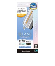 ラスタバナナ　iPhone 17 ガラスフィルム 角割れしない 全面保護 ソフトフレーム 瞬間貼付け革命 ブルーライトカット 高光沢 MTK5099IP5A