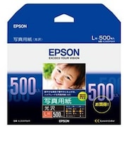 エプソン　写真用紙｢光沢｣(L判･500枚) KL500PSKR