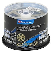 VERBATIMJAPAN 録画用DVD-R 1-16倍速対応 50枚 CPRM対応 VHR12JC50SV1
