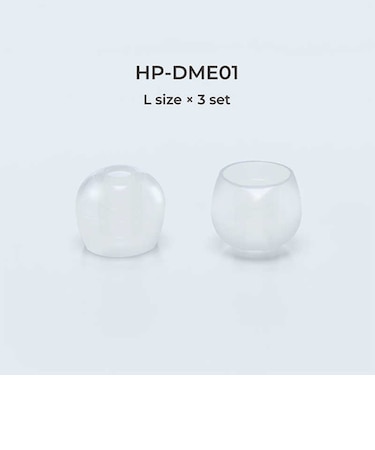 ラディウス　イヤーピース deep mount earpiece 単品(L) クリア HPDME01CL