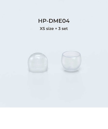 ラディウス　イヤーピース deep mount earpiece 単品(XS) クリア HPDME04CL