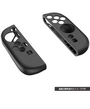 サイバーガジェット Switch2Joy-Con2用シリコンカバー ブラック SWJC2シリコンカバーBK
