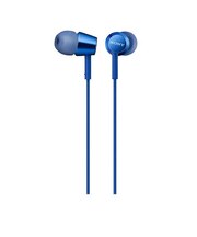 ソニー　有線イヤホン カナル型 ［φ3.5mm ミニプラグ］ ブルー MDREX155LIQ