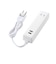 エレコム　USBタップ USBメス×2 AC×2 ケーブル60cm 2.4A MOTU092206WH