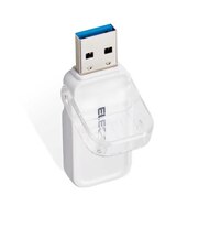 エレコム USBメモリー 64GB USB3.1 フリップキャップ式 MFFCU3064GWH