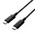 エレコム　3.0m[USB-C ⇔ USB-C]2.0ケーブル 充電･転送 USB PD対応 60W U2CCC30NBK2