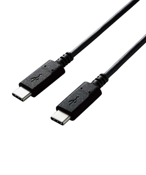 エレコム　3.0m[USB-C ⇔ USB-C]2.0ケーブル 充電･転送 USB PD対応 60W U2CCC30NBK2