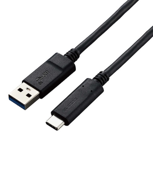エレコム　カメラ接続用USB3.1ケーブル（Type-Cタイプ） 0.5m DGWU3AC05NBK
