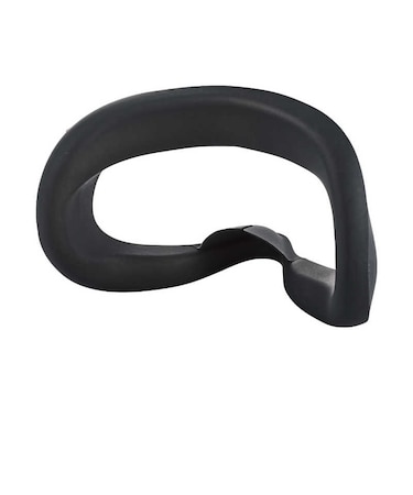 エレコム　Oculus Quest 2用アクセサリ シリコンフェイスカバー VRQ2FC01BK