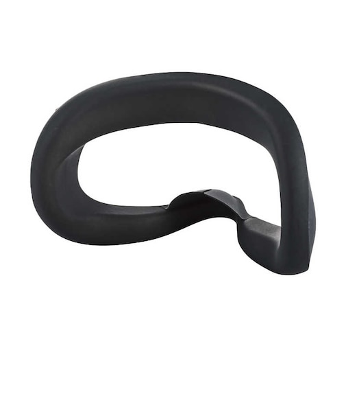 エレコム　Oculus Quest 2用アクセサリ シリコンフェイスカバー VRQ2FC01BK