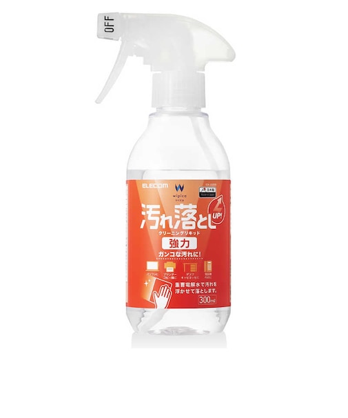 エレコム　汚れ落とし用クリーニングリキッド 300ml CKJU300