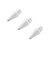 エレコム　Apple Pencil 第1/2世代用 交換ペン先 3個 ホワイト PTIPAPY01WH