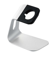 エレコム Apple Watch アップルウォッチ 充電器スタンド 縦置き アルミ製 シルバー AWDSCHALSV