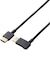 エレコム　ハイスピードHDMIケーブル 右向きL型 やわらかタイプ ［1m /HDMI⇔HDMI /スタンダードタイプ /イーサネット対応］ ブラック CACHD14EYR10BK