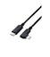 エレコム　USB2.0ケーブル/C-Cタイプ/認証品/USB Power Delivery対応/L字コネクタ/やわらか/1.0m/ブラック U2CCCLY10NBK