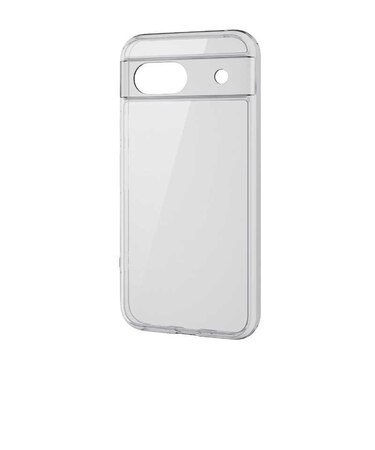 エレコム　Google Pixel 8a ケース ハイブリッド カバー 衝撃吸収 カメラレンズ保護設計 ワイヤレス充電可 ストラップホール付 クリア PMP241HVCKCR