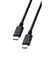 エレコム　タイプC ケーブル USB Type-C to Type-C 2m PD 100W 急速充電 ブラック MPAXCC5P20BK