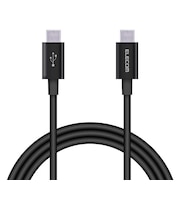 エレコム　タイプC ケーブル USB Type-C to Type-C 1m PD 60W 急速充電 断線しにくい スリム耐久ケーブル ブラック MPAXCCPS10PNBK