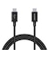 エレコム　タイプC ケーブル USB Type-C to Type-C 1m PD 60W 急速充電 断線しにくい スリム耐久ケーブル ブラック MPAXCCPS10PNBK