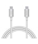 エレコム　タイプC ケーブル USB Type-C to Type-C 1m PD 60W 急速充電 断線しにくい スリム耐久ケーブル シルバー MPAXCCPS10PNSV