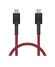 エレコム　タイプC ケーブル USB Type-C to Type-C 0.3m PD 60W 急速充電 断線に強い 高耐久 レッド MPAXCCS03PNRD