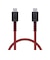 エレコム　タイプC ケーブル USB Type-C to Type-C 0.3m PD 60W 急速充電 断線に強い 高耐久 レッド MPAXCCS03PNRD