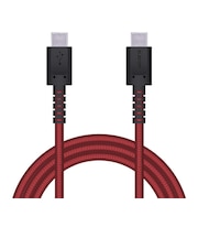 エレコム タイプC ケーブル USB Type-C to Type-C 1.2m PD 60W 急速充電 断線に強い 高耐久 レッド MPAXCCS12PNRD