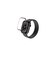 エレコム　アップルウォッチ ガラス フィルム ( Apple Watch Series 10 46mm 対応 ) 全面保護 表面硬度10H 高透明 指紋防止 飛散防止 気泡防止 ブラック AW24AFLGGR