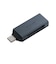 エレコム　USB-C カードリーダー 2in1 SD / microSD 高速転送 USB3.2 Gen1 軽量 コンパクト Windows Mac iPad iPhone 対応 ブラック MR3CD20BK
