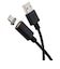 エレコム　マグネット 充電ケーブル USB-C USB-A 15W 着脱式コネクタ ブレーカー内蔵 2m ブラック MPAACMA20BK