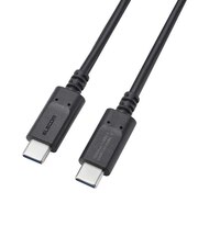 エレコム　240W PD EPR USB Type-C ケーブル 2m eMarker 480Mbps ブラック MPACCPE20BK