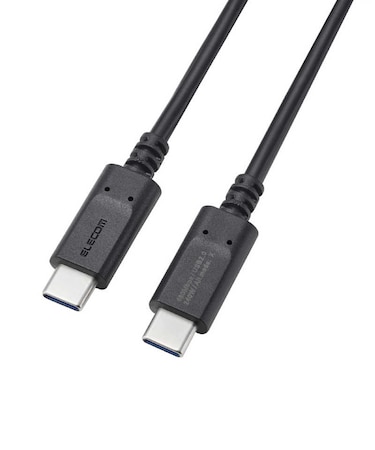 エレコム　240W PD EPR USB Type-C ケーブル 2m eMarker 480Mbps ブラック MPACCPE20BK