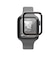 エレコム　アップルウォッチ ガラス フィルム ( Apple Watch SE 第3 / 2世代 / Series 6 / 5 ［ 40mm ］ 対応 ) 高透明 フレーム付 指紋防止 気泡防止 ブラック AW25EFLGFRBK