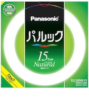 パナソニック　パルック 丸形蛍光灯 スタータ形 15形 ナチュラル色 FCL15ENWF3