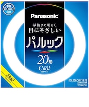 パナソニック パルック 丸形蛍光灯 スタータ形 20形 クール色 FCL20ECW18F3