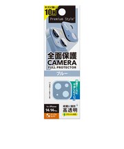 PGA　iPhone 14/14 Plus用 カメラフルプロテクター ブルー Premium Style ブルー PG22RCLG23BL
