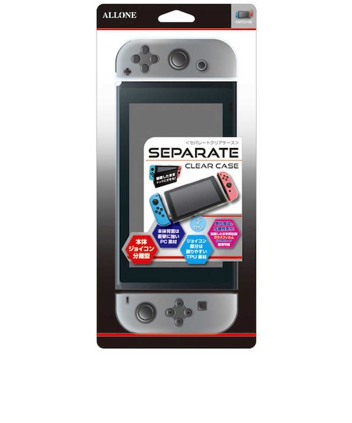 アローン　Switch用 セパレート型クリアケース ALGNSSPCC