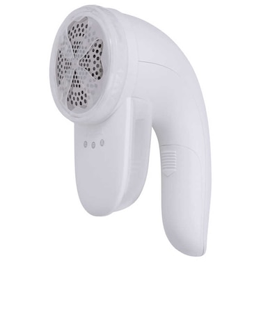 ORIGINALBASIC　乾電池式毛玉取り器 ホワイト OB-KT100-W