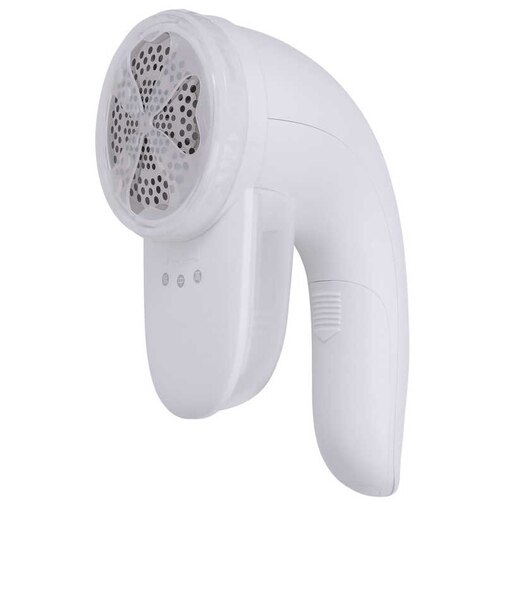 ORIGINALBASIC　乾電池式毛玉取り器 ホワイト OB-KT100-W