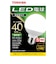 東芝　LED電球(ボール形)40W形相当 昼白色(外径70mm)口金E26 広配光(配光角180°) LDG4NGG7040V1