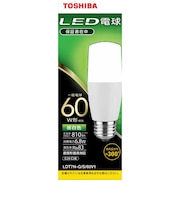 東芝　LED電球(T形)60W相当 昼白色 口金E26 LDT7NGS60V1