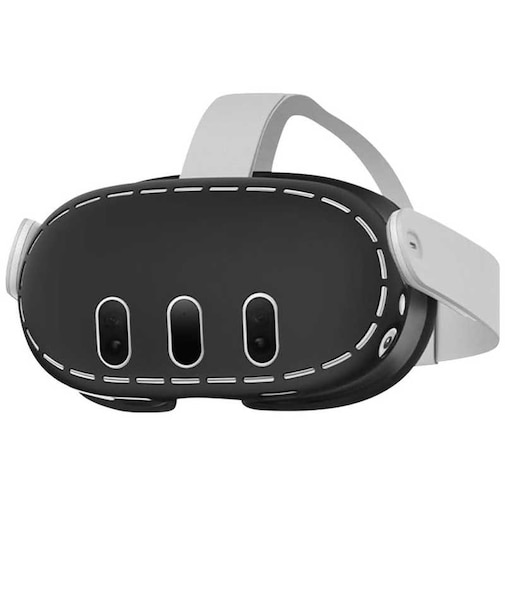 LEAD　MetaQuest3メガネ部シリコンカバーBK ﾒﾀ3ﾒｶﾞﾈｼﾘｺﾝBK<br>★こちらの商品は人気商品のため、色違い・仕様違い等含め「一家族１台限り」でのご協力をお願いしております。